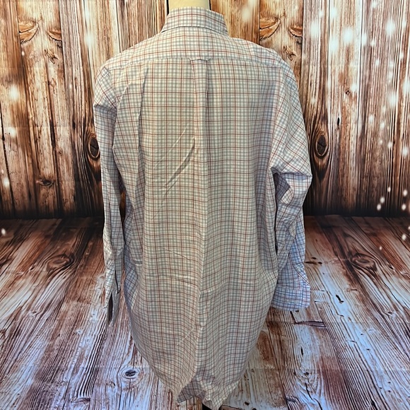 Faconnable Mens Button-down Plaid Dress Shirt - Picture 5 of 6